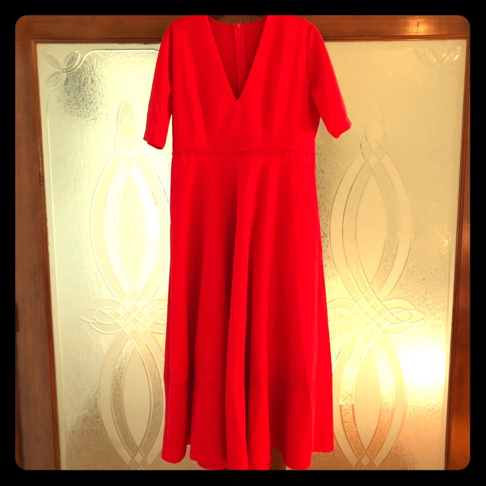 Red dress